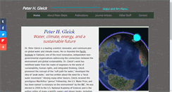 Desktop Screenshot of gleick.com